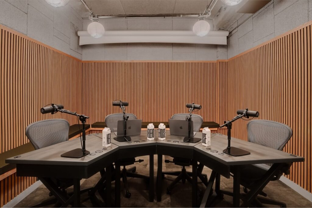 Recording studio and event mangement services